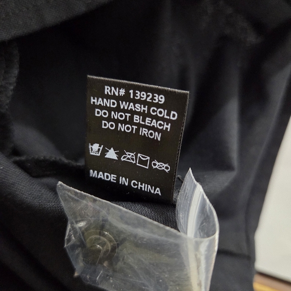 NWOT Tuckernuck Pomander Place Cotton Shirt Dress Black Size XL Boho Minimalist - Picture 11 of 11